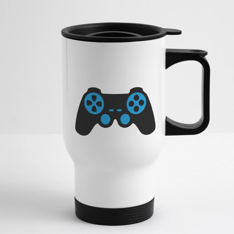 Controller Thermal mug with handle
