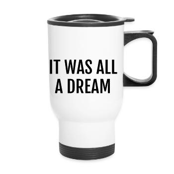 Rap / Rappeur / Musique / Hip-hop / Graffiti - Tasse isotherme avec poignée - blanc - Devant