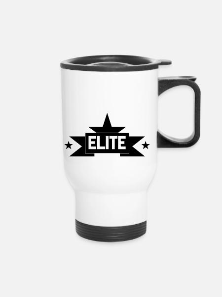 Elite - Thermobecher mit Tragegriff - Weiß