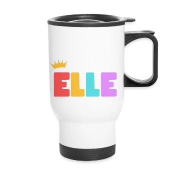 Cubitus! Personnalisable - Tasse isotherme avec poignée - blanc - Devant