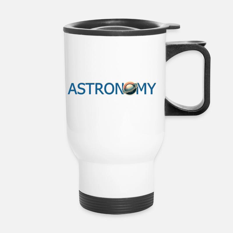 Astronomy - Thermal mug with handle - white
