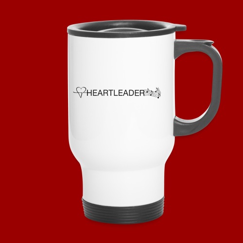 Heartleader Charity (schwarz/grau) - Thermobecher mit Tragegriff