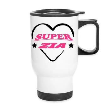Super zia 111 - Thermobecher mit Tragegriff - Weiß - Vorne