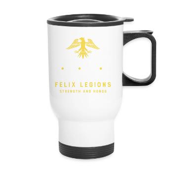 SPQR Légion romaine - Tasse isotherme avec poignée - blanc - Devant