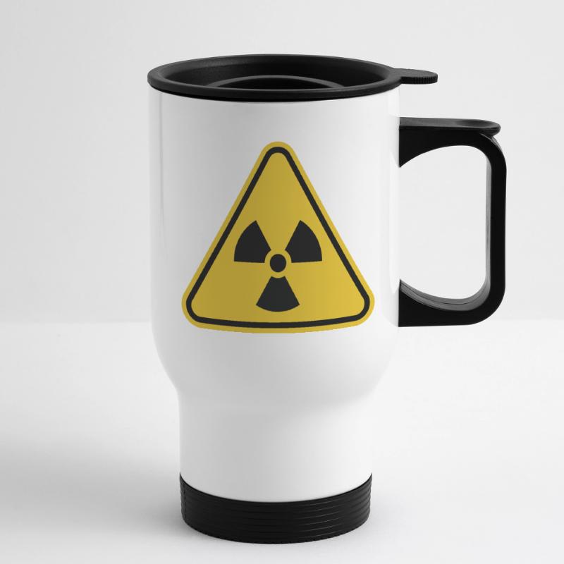 Radioactive Thermal mug with handle