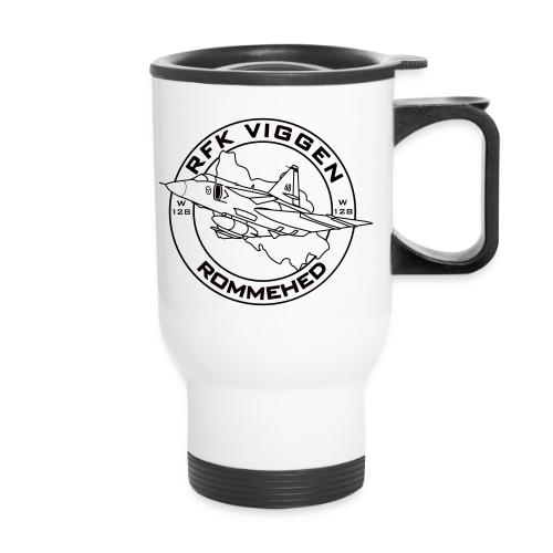 RFK Viggen-logotyp - Termosmugg med handtag