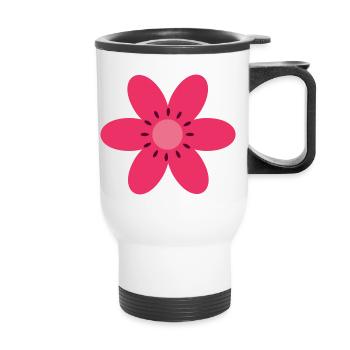 Florist Flower Plant Nature Gardener - Thermal mug with handle - white - Front