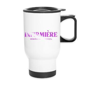 NURSE NURSE DOCTOR HUMOR DRÖLES 10 - Thermal mug with handle - white - Front