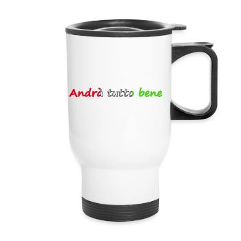 Andra Tutto Bene - Tasse isotherme avec poignée - blanc - Devant