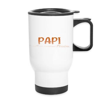 GRANDPA DAD GRANDPA HUMOR GRANDPA JOKE 2 - Thermal mug with handle - white - Front