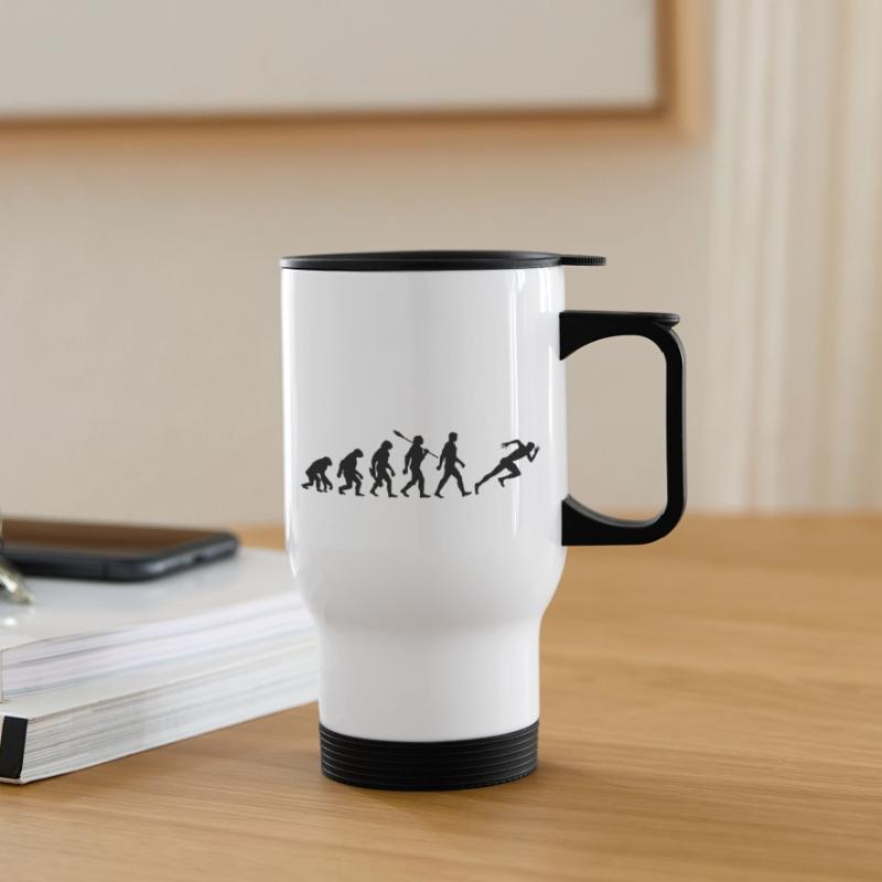 Evolution Sprinter - Leichtathletik Thermobecher mit Tragegriff