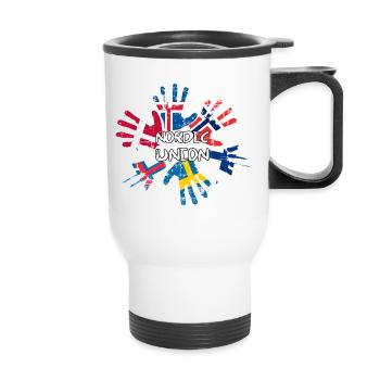 Nordic Union - Thermal mug with handle - white - Front