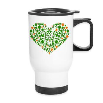Christian God Faith Religious Gift - Thermal mug with handle - white - Front