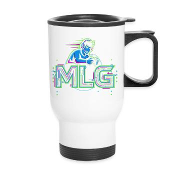 Major League Gaming - Thermal mug with handle - white - Front