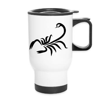scorpion2 - Thermal mug with handle - white - Front