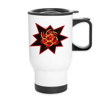 Light Power - Tasse isotherme avec poignée - blanc - Devant