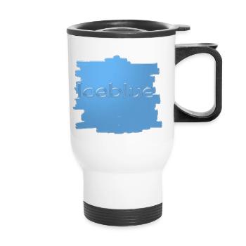 iceblue - Thermal mug with handle - white - Front