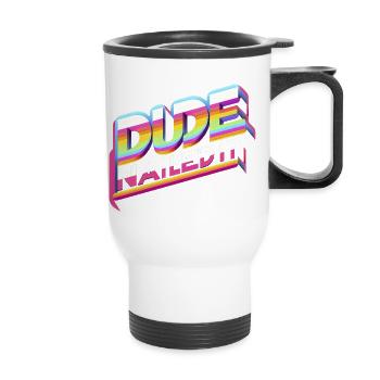 Dude Nailed It 6 - Thermobecher mit Tragegriff - Weiß - Vorne