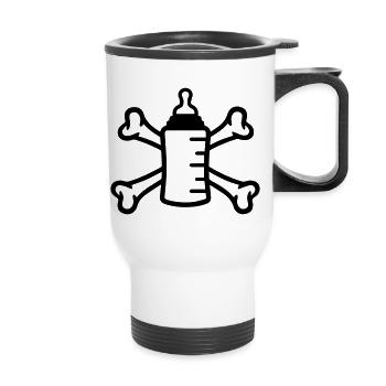 Nuckel OS - Tasse isotherme avec poignée - blanc - Devant