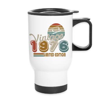 1976 - Thermal mug with handle - white - Front