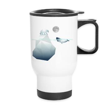 The Arctic - Thermal mug with handle - white - Front