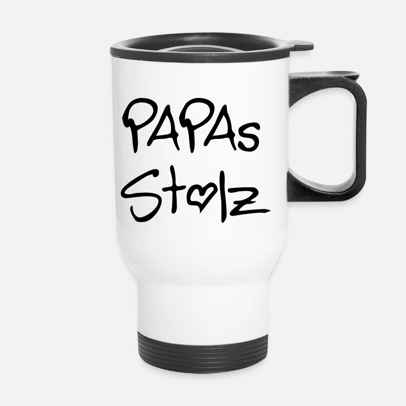 Dad's pride - Thermal mug with handle - white
