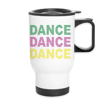 Dance - Tasse isotherme avec poignée - blanc - Devant