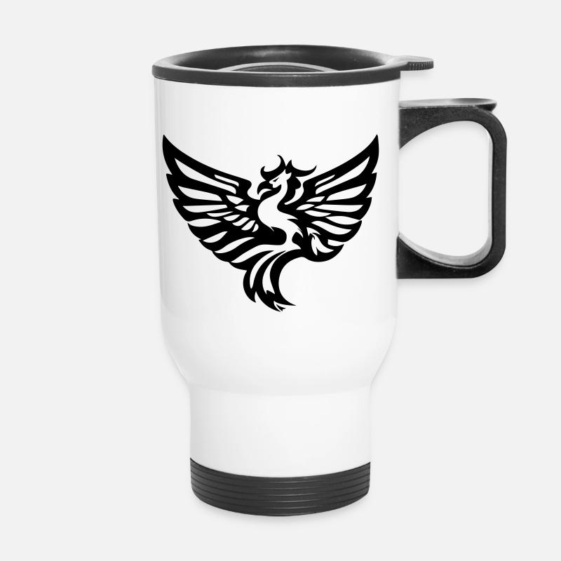 Phénix 01 - Tasse isotherme avec poignée - blanc