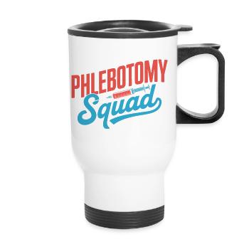 Phlebotomy Squad - Thermal mug with handle - white - Front
