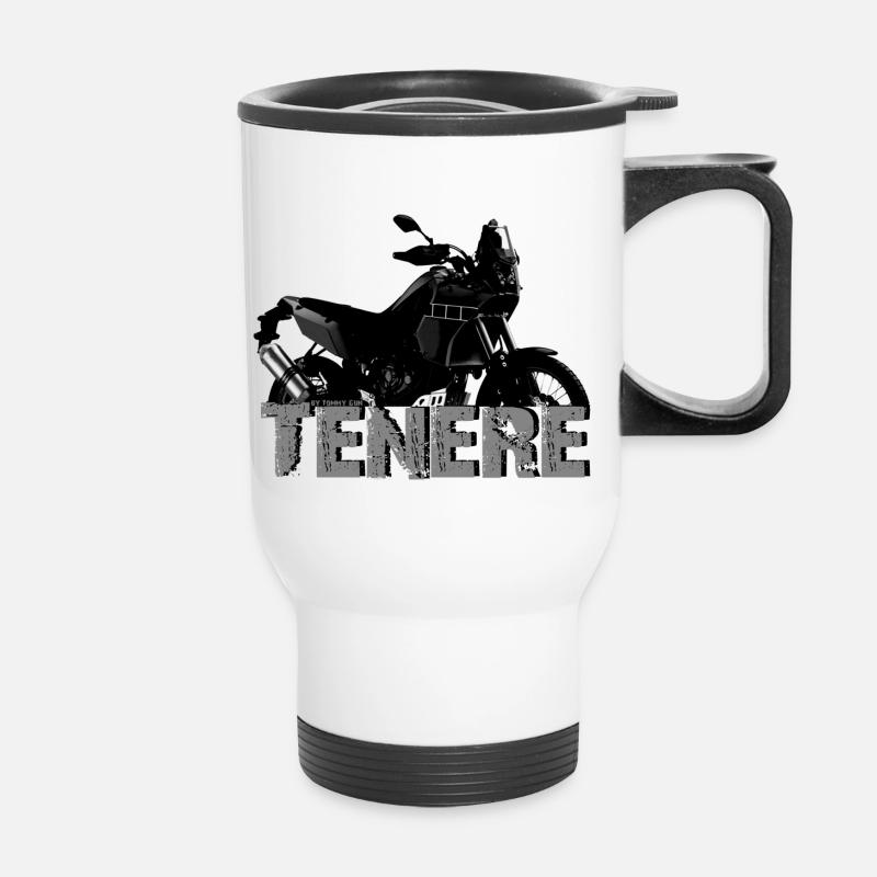 Tenere - Tasse isotherme avec poignée - blanc