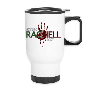 Studio RacHell Post - Thermal mug with handle - white - Front