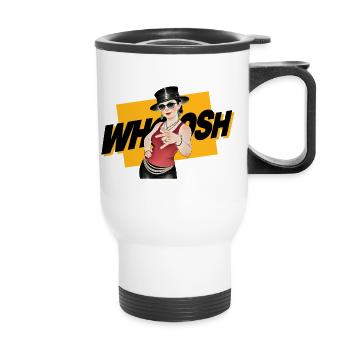 WHOOSH GIRL - nice people - Tasse isotherme avec poignée - blanc - Devant