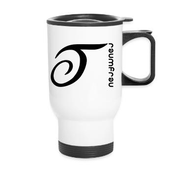 Traumfrau - Thermobecher mit Tragegriff - Weiß - Vorne