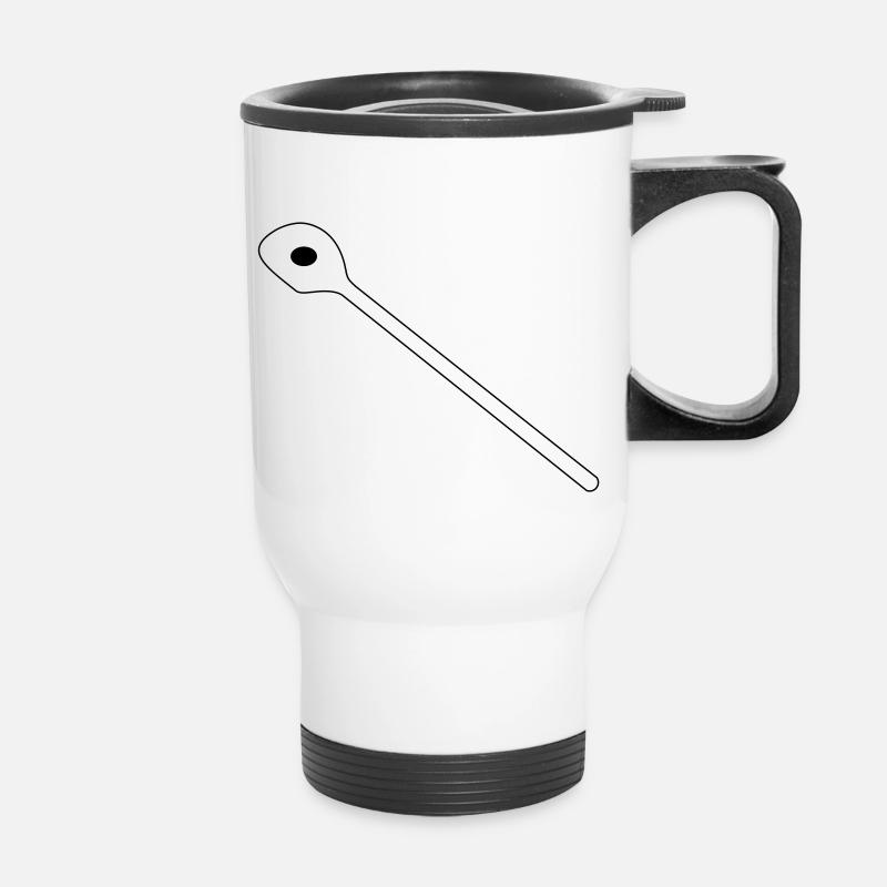 Kochloeffel - Tasse isotherme avec poignée - blanc