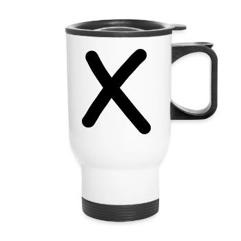 iYpsilon X - Thermobecher mit Tragegriff - Weiß - Vorne