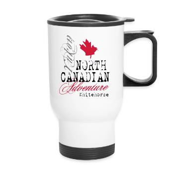 North Canadian Adventure - Thermobecher mit Tragegriff - Weiß - Vorne