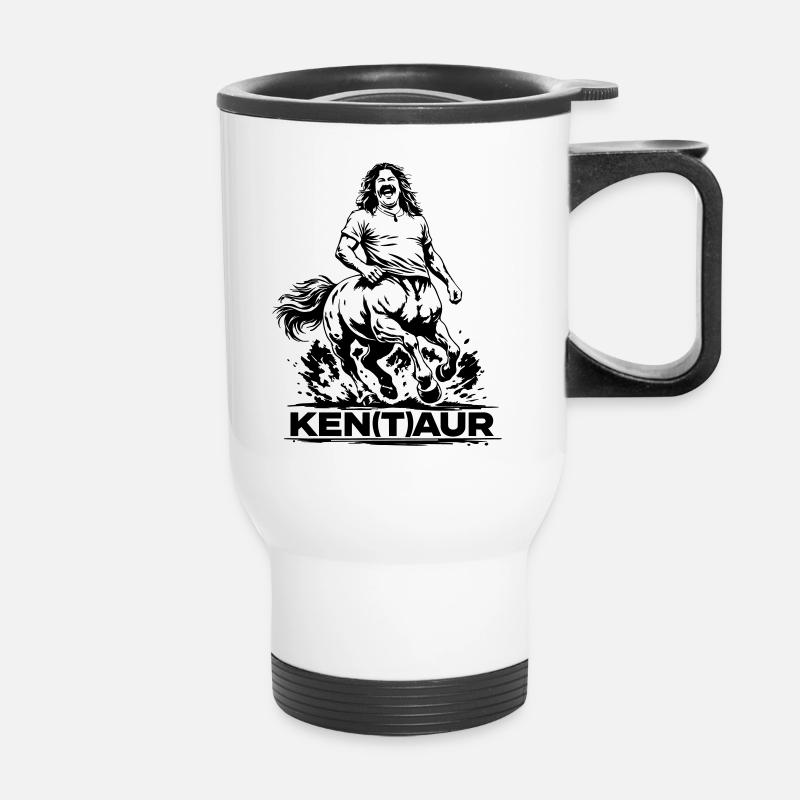 Kenta - Thermal mug with handle - white