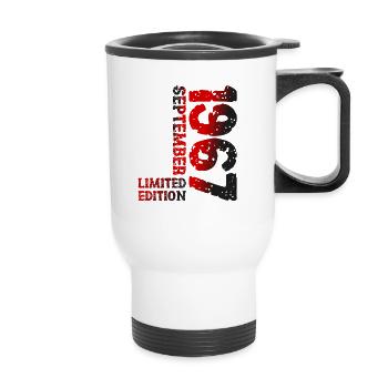 1967 September Limited Edition 56th Birthday Deco - Thermal mug with handle - white - Front