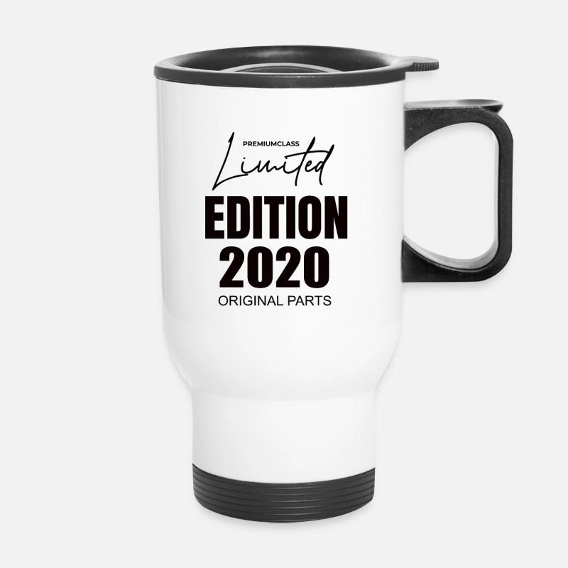 Limited Edition 2020 - Thermal mug with handle - white
