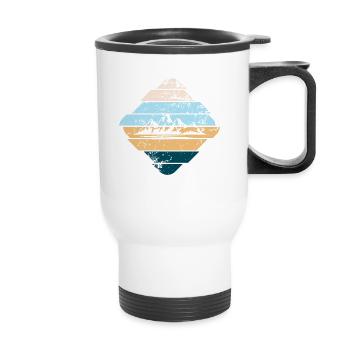 Berg - Tasse isotherme avec poignée - blanc - Devant