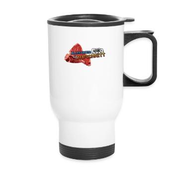 Everything under 600g is cold cuts - Thermal mug with handle - white - Front