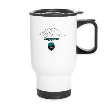 Zugspitze - Thermal mug with handle - white - Front