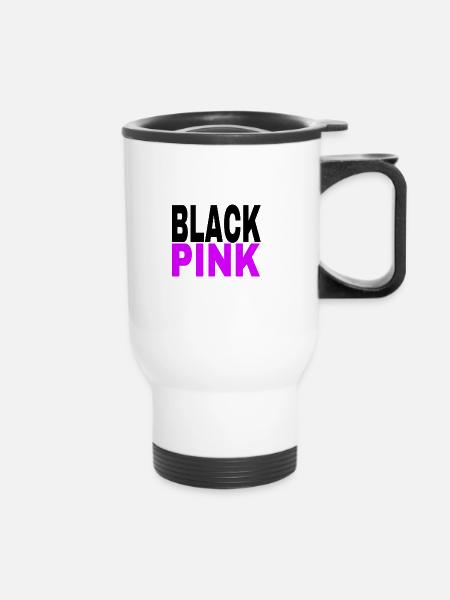 BLACKPINK - Thermobecher mit Tragegriff - Weiß