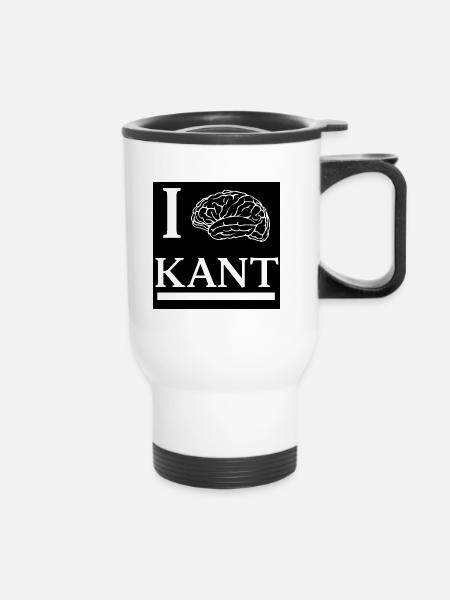 Kant - Thermobecher mit Tragegriff - Weiß