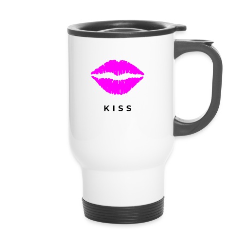 KISS by GD Fashion - Thermobecher mit Tragegriff