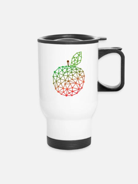 Apple - Thermobecher mit Tragegriff - Weiß