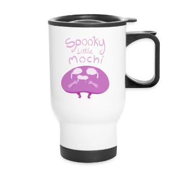 Spooky Little Mochi - Tasse isotherme avec poignée - blanc - Devant