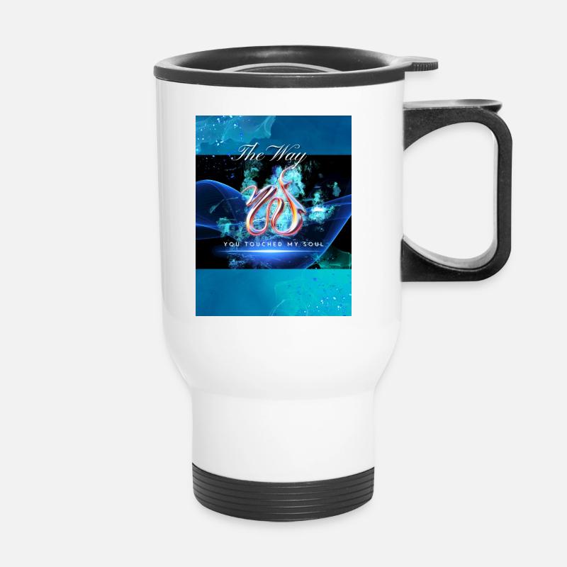 The Way Design - Thermal mug with handle - white