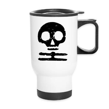 Mort blanche Finlande - Tasse isotherme avec poignée - blanc - Devant