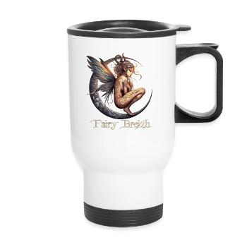 Fairy Light - FairyBreizh - Thermal mug with handle - white - Front